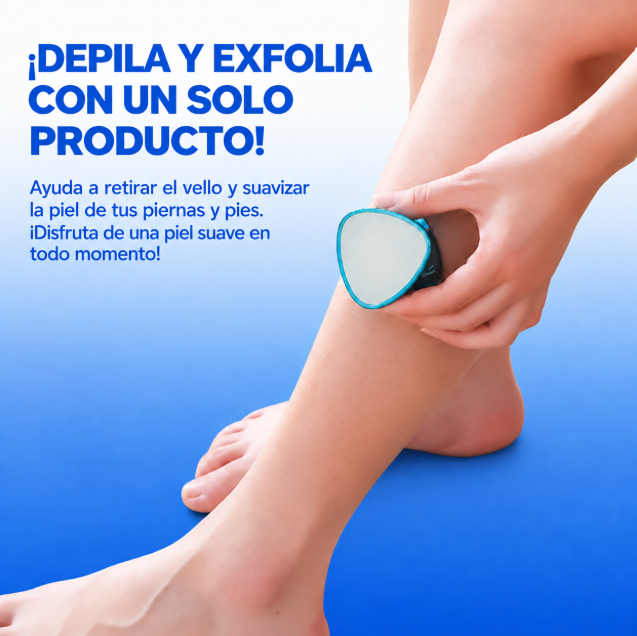 Depilador y Exfoliacion 2 en 1
