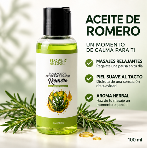 ACEITE DE ROMERO OLVIDA EL ESTRES